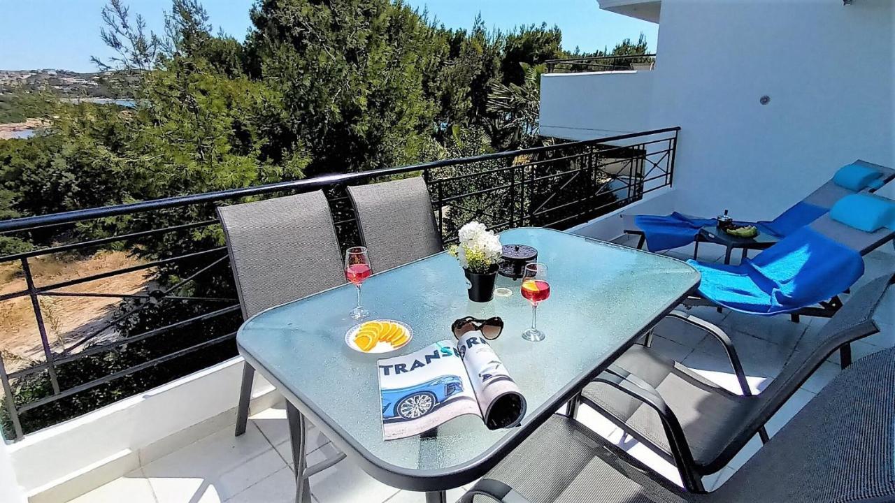 Dea Del Mare Complex In Front Of The Sea. Sounion Exterior foto
