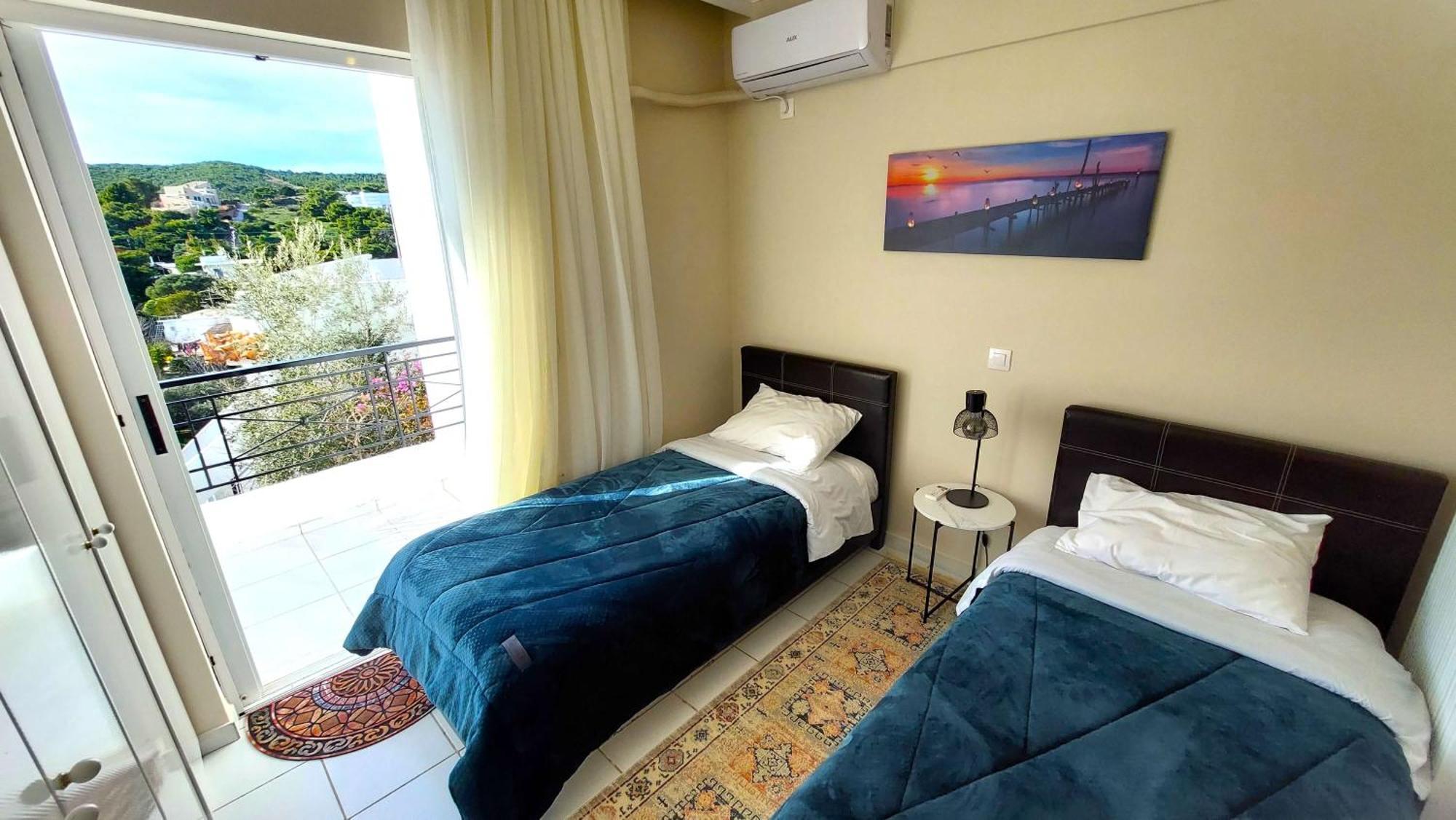 Dea Del Mare Complex In Front Of The Sea. Sounion Exterior foto